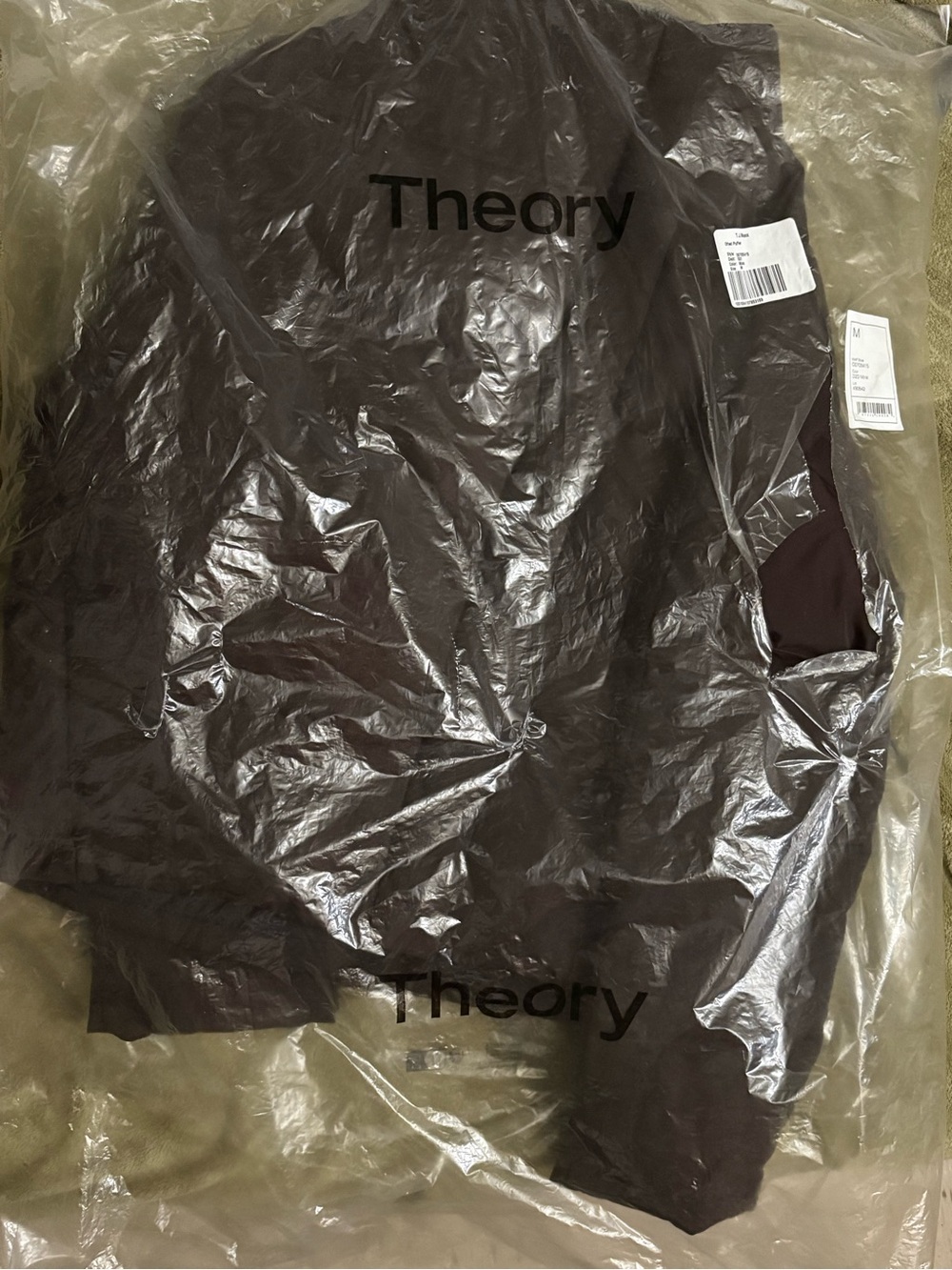 Theory V-Neck Sweater in Plum